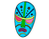 Dibujo Máscara enfadada pintado por ketza