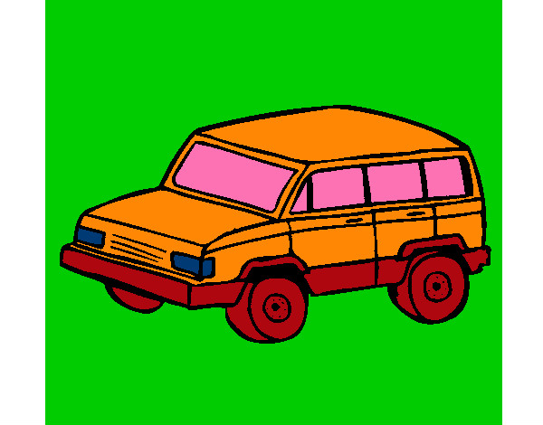 Dibujo Coche 4x4 pintado por DEIVYS