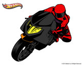 Dibujo Hot Wheels Ducati 1098R pintado por kumico