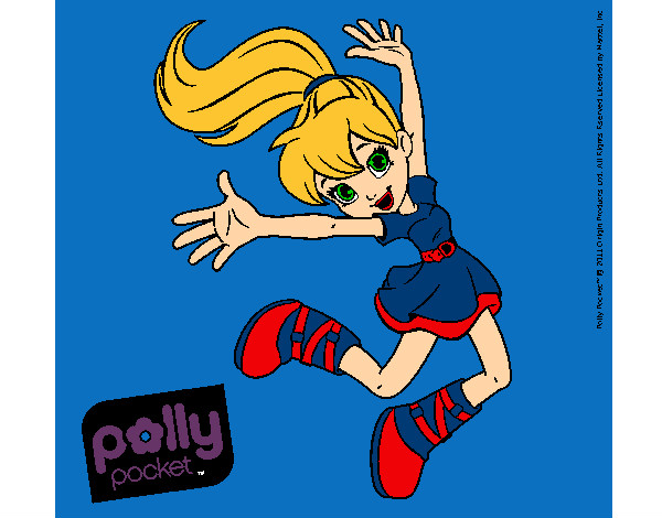 Dibujo Polly Pocket 10 pintado por angel989