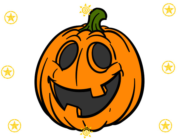 Dibujo Calabaza de Halloween pintado por jossileth