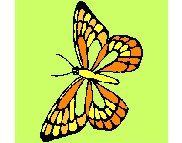 Dibujo Mariposa 10 pintado por mar1954