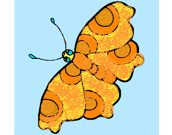 Dibujo Mariposa 11 pintado por mar1954