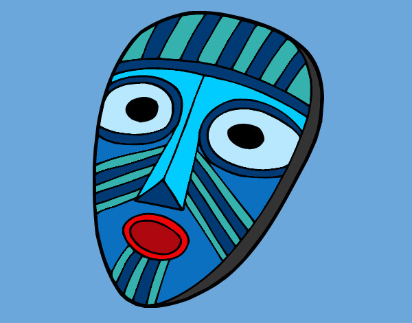 Dibujo Máscara sorprendida pintado por MAITCU