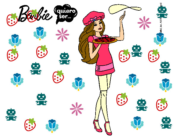 Dibujo Barbie cocinera pintado por Nereals