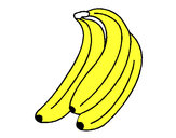Dibujo Plátanos pintado por Ariplay