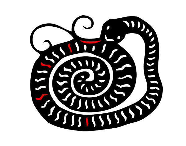 Dibujo Signo de la serpiente pintado por markintosh