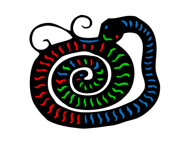 Dibujo Signo de la serpiente pintado por markintosh