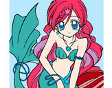 Dibujo Sirena 3 pintado por sweetCaram