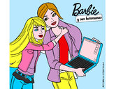 Dibujo El nuevo portátil de Barbie pintado por lindazilo