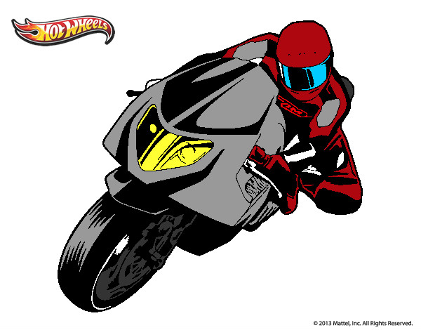 Dibujo Hot Wheels Ducati 1098R pintado por EMIJOAQUIN