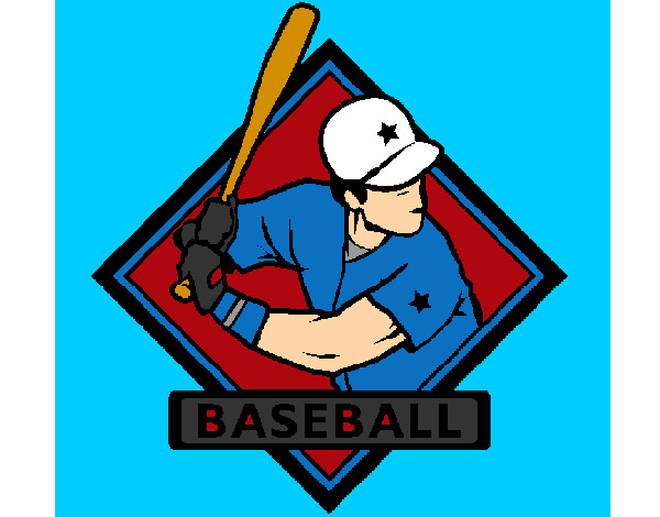 Dibujo Logo de béisbol pintado por Pyrotox
