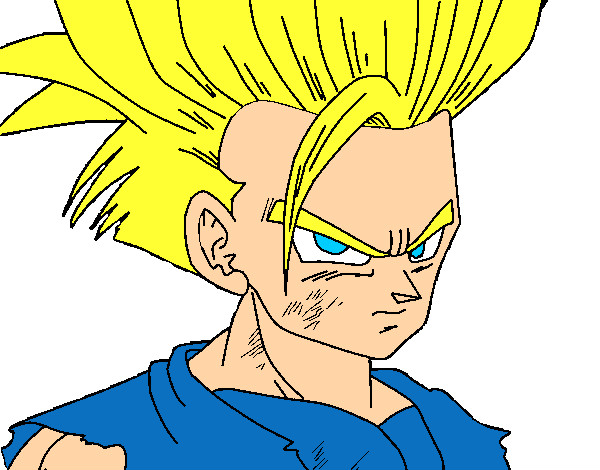 Dibujo Son Gohan pintado por Marcelin12