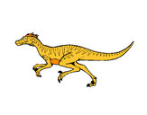 Dibujo Velociraptor pintado por nikmame
