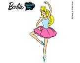 Dibujo Barbie bailarina de ballet pintado por alma0