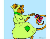 Dibujo La ratita presumida 7 pintado por fercita