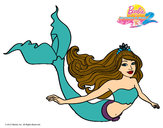 Dibujo Sirena contenta pintado por ixhel