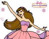 Dibujo Barbie feliz pintado por Mariana26
