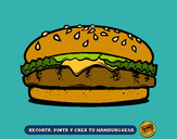 Dibujo Crea tu hamburguesa pintado por Laurita007