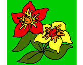 Dibujo Flores 3 pintado por beatrizele