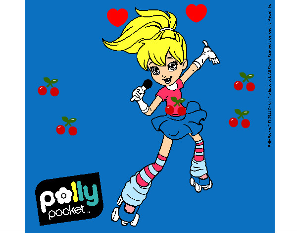 Dibujo Polly Pocket 2 pintado por mariajosel