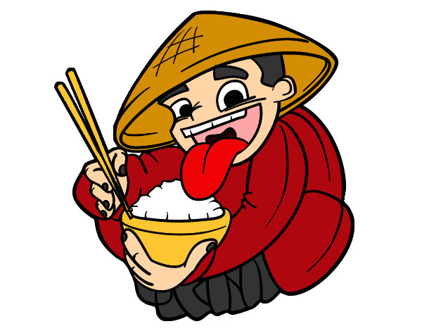 Resultado de imagen de arroz chino dibujo