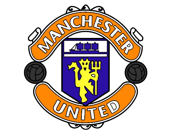 Dibujo Escudo del Manchester United pintado por luis_play