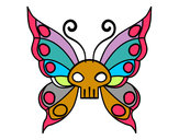 Dibujo Mariposa Emo pintado por cami666