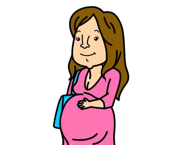 Dibujo Mujer embarazada pintado por snpc12127
