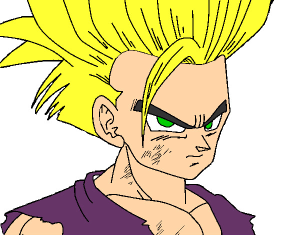 Dibujo Son Gohan pintado por luis_play