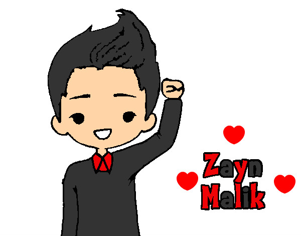 Dibujo Zayn Malik pintado por 1DMARIANA