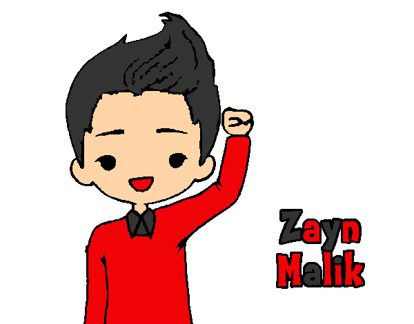 Dibujo Zayn Malik pintado por 1DMARIANA