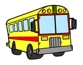 Dibujo Autobús del colegio pintado por Unai123456