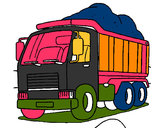 Dibujo Camión de carga 1 pintado por Manuel19