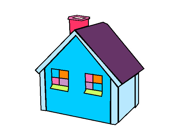 Dibujo Casa pequeña pintado por  Rosales C