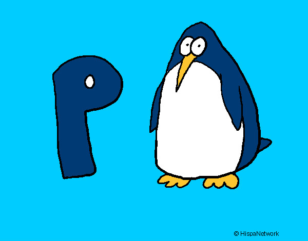 Dibujo Pingüino pintado por CSG10