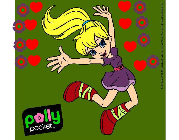 Dibujo Polly Pocket 10 pintado por kiara2013