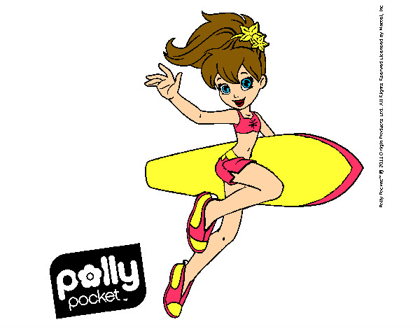 Dibujo Polly Pocket 3 pintado por camila130
