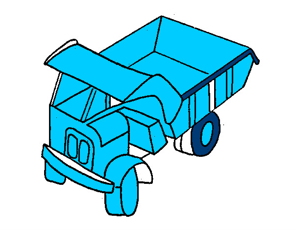 Dibujo Camión de carga pintado por odeth