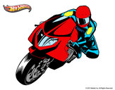 Dibujo Hot Wheels Ducati 1098R pintado por noes