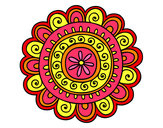 Dibujo Mandala alegre pintado por jose123456