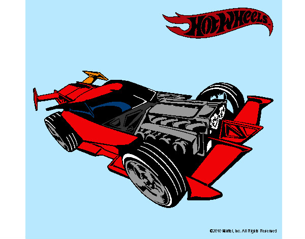 Dibujo Hot Wheels 9 pintado por EMIJOAQUIN