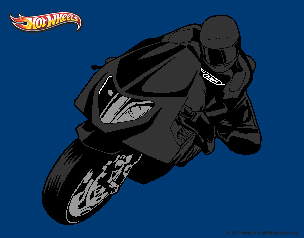 Dibujo Hot Wheels Ducati 1098R pintado por yocasoy