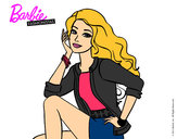 Dibujo Barbie súper guapa pintado por Sofia08