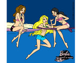Dibujo Barbie y sus amigas pintado por florrudi
