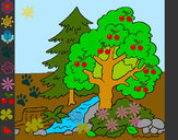Dibujo Bosque 1 pintado por gadiel13
