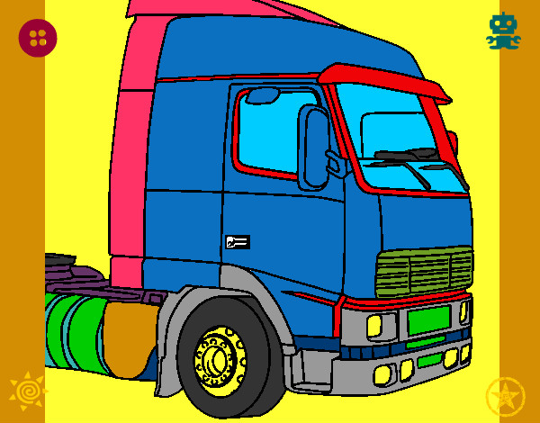 Dibujo Camión 5 pintado por pilimoon