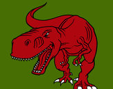 Dibujo Dinosaurio enfadado pintado por gadiel13