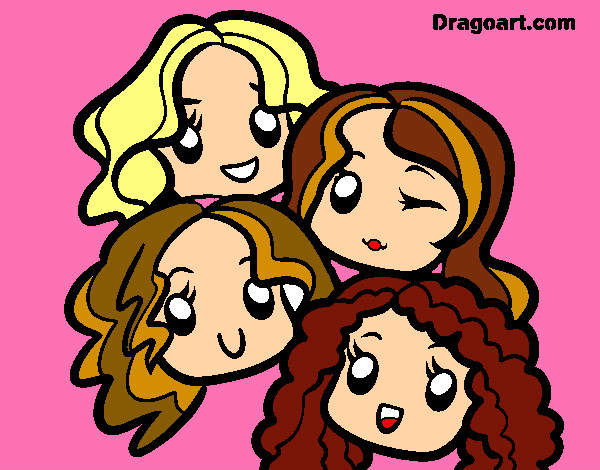 Dibujo Little mix pintado por Catu_Gomez