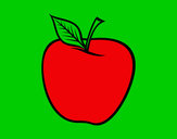 Dibujo Manzana grande pintado por anyelo-dig